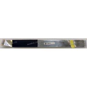 LCD LVDS FFC шлейф мониторный 30 pin прямой, шаг 1.0 mm, длина 395 mm Asus All In One ZN240ICGK, ZN240ICGT, ZN240ICUK, ZN240ICUT,  ZN241ICGK, ZN241ICGT, ZN241ICUK, ZN241ICUT (p/n 14010-00018000) с замком с одной стороны