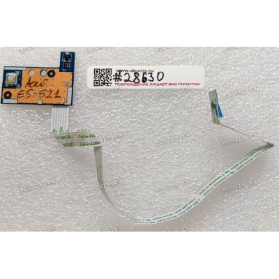 Power Button board Acer Aspire E5-521 E5-511 E5-522 E5-571G (p/n: NBX0001LV00,  455MM4BOL01) REV:1.0