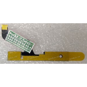 Button board Samsung XE700T, XE700T1A-A01RU, XE700T1A-A04RU, XE700T1A-HG1RU (BA41-01708A) NIKE-TAB PWR_SW,-,FCCL,-,T0.2,L35.7*W18.9MM,-