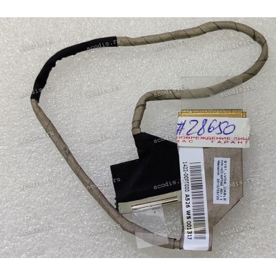 LCD LVDS cable Casper CPS SP15 S151, GigaByte I1520N, I1520M, Nexlink 4100SP SP15R-UMA, Olivetti OliBook S1500 (1422-00PT000, 1422-00PS000, 2ZR09-02008-P20S) S151_LVDS_CABLE S151 LVDS TEFLON CABLE