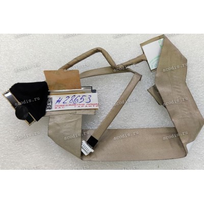 LCD LVDS cable Airis TW8 EAA-89, Casper Nirvana TW8, GigaByte Q1580, LG R510, Philips Freevents 15NB8611 (FOXDD0TW8LC0003A, 2ZR08G-00526-Q00, W576V QT DD0TW8LC000 TW8) DA0QL4MB8E0 REV:E - 2ZR09-01909-Q00S - GT330M - DNS 126580 , DNS 127476 , CT50A , Ordi 