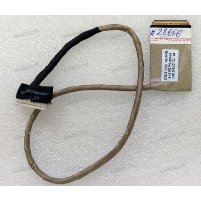 LCD LVDS cable Clevo W270EFQ, W270HPQ, GigaByte Q1700, DNS 0151002, 0151003, 0155015, 0157639, 0161140, 0161712, 0164923, 0161504, W270EFQ, W270ESQ, W270HPQ, W270HUQ, W271 (6-43-W27P1-010-1A, 2ZR11-00926-C40S, TWN-1570016)