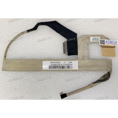 LCD LVDS cable Cabo Flat Positivo Mobo Black 4000, 4010, 4020, 4040, N450, Sim X790, GigaByte Q1000, Haier X208 (DD0UW2LC000, DD0UW2LC0003A, 2ZR09-02111-Q00S) DA0UW2MB6D0 REV:D- 2ZR09-02101-Q00S - HAIER X208 , Mobo Black 4000 4010 4020 4040 N450 Sim X790 