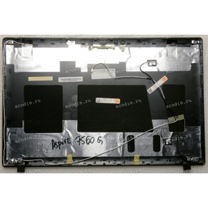 Верхняя крышка Acer Aspire 7560G чёрная матовая (AP0HO000101)