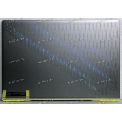 Верхняя крышка Asus GA503QS-3E чёрная матовая (90NR04J4-R7A010, 13NR04J4AM0221)