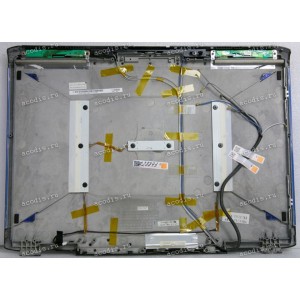 Верхняя крышка Dell XPS M1730 чёрно-синяя (31.4Q601.003, 60.4Q604.003)