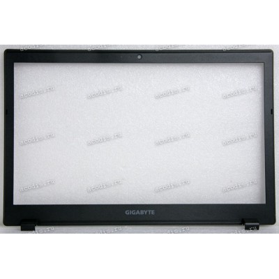 Верх. кр. рамка Gigabyte P15 чёрная матовая (6-39-W6501-018)