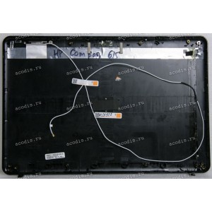 Верхняя крышка HP Compaq 615 чёрная матовая (6070B0351301, 538430-001)