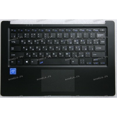 Keyboard Digma EVE 14 C406 ES4049EW + topcase MB27716023 YMS-0186-A VER:A0 SP12935 (Black/Matte/RUO)