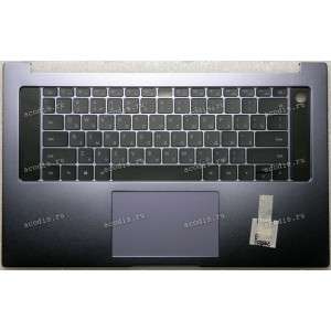 Keyboard Huawei Honor MagicBook PRO 7NM HLYL-WFQ9 тёмно-серый, русифицированная (02353WUE , 2H-BCQRUH80121, CGH37H97TC0020, SB971D-12H OH N, TEE37H97TC0020)+Topcase