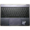 Keyboard Huawei Honor MateBook 13 AMD HN-W19R тёмно-серая, русифицированная (02353QTY, 9Z.NEWBH.00R, NSK-350BQ, 6K+NEW1L.00A, API08KA01YD, SB963C-12H0HM L)+Topcase