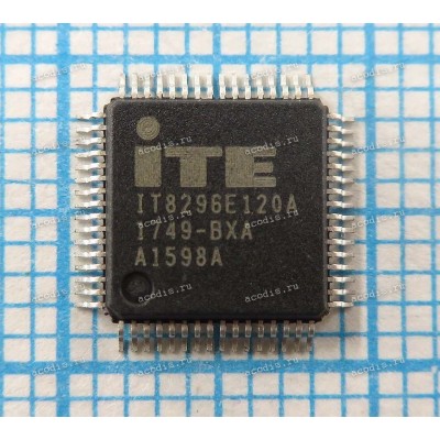 Микросхема ITE IT8296E-120A/BX, IT8296E120A-BXA LQFP-64 QCI AL008296B00 EC (Asus p/n: 06037-00290000) NEW original