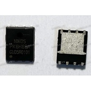 Транзистор NIKOS, NIKO-SEM, Unikc PK6H6BA PDFN5*6 HUABEI HQ11230370000 N-MOSFET 30V 46A (Asus p/n: 07005-02531400) NEW original Транзистор NIKOS, NIKO-SEM, Unikc PK6H6BA PDFN5*6 HUABEI HQ11230370000 N-MOSFET 30V 46A (Asus p/n: 07005-02531400) NEW original