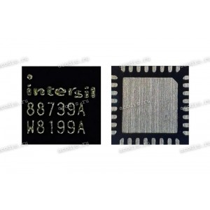 Микросхема Intersil ISL88739A, ISL88739AHRZ, 88379A QFN-32 IC BATT MGMT LI+ 1-4CELL 28WQFN CHARGE MANAGE IC