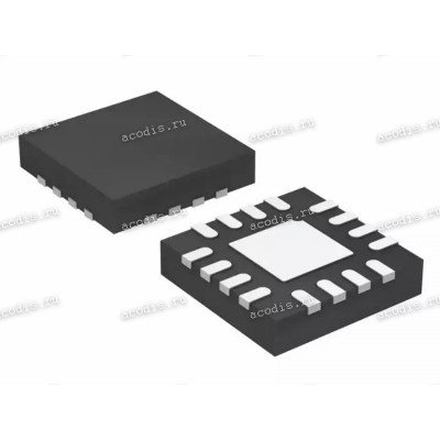 Микросхема Texas Instruments TPS54519, 54519б TPS54519RTER QFN16 2.95V to 6V Input, 5A Synchronous Step-Down Converter