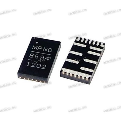 Микросхема MPS MP8694, MP86941, MP86941G, MP86941GQVT-Z, MP86941AGQVT-Z, MPKB8694, MPKB 8694 1410, MPKB86941410, MPMX 8694 1003, MP8694-1, MP8694-1G, MPM9 8694 TQFN21P 3X5 QCI AL086941006 (Asus p/n: 06127-004000RR) NEW original