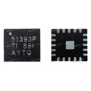 Микросхема Texas Instruments TPS51393, TPS51393P, TPS51393PRJER, TPS51393RJER  