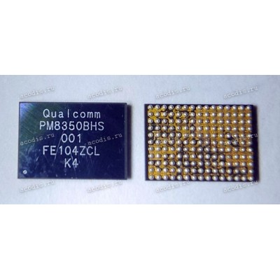 Микросхема QualComm PM8350BHS 001, PM8350BHS-001 (Asus p/n: 06063-01031100) PMIC PM-8350BHS-0-FOWNSP165-TR-01-0 CS QUALCOMM FOWNSP-165 NEW original