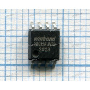 Микросхема Winbond W25Q128JVSQ, W25Q128JVSIQ, W25Q128JVSSQ  SOP-8  3V NOR Memory IC 128Mb (16M x 8) SPI - Quad I/O 128M-BIT SERIAL FLASH MEMORY WITH DUAL/QUAD SPI