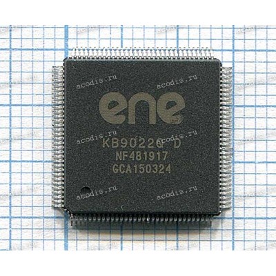 Микросхема ENE KB9022Q D, KB9022QD LQFP-128 COMPAL SA000075S30 (Asus p/n: 06037-00380000)