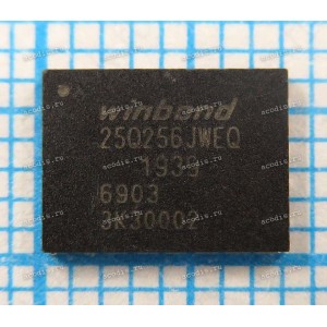 Микросхема Winbond W25Q256JWEQ, W25Q256JWEIQ,W25Q256JWEIQ, QFN-8, WSON-8 1,8V W25Q256JVEIQ, W25Q256JWEIM, W25Q256JWEM, W25Q256JWEIN, W25Q256JWEN (Asus p/n: 05006-00031700) NEW original) 256V-BIT SERIAL FLASH MEMORY WITH DUAL/QUAD SPI