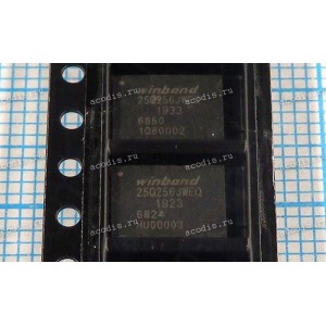 Микросхема Winbond W25Q256JVEC, W25Q256JVEIC, W25Q256JVEIM, QFN-8, WSON-8 8x6mm 3V W25Q256JVEIN, W25Q256JVEIQ, W25Q256JVEM, W25Q256JVEN, W25Q256JVEQ (Asus p/n: 05006-00032100, 05006-00034700) 256V-BIT SERIAL FLASH MEMORY WITH DUAL/QUAD SPI Микросхема Winbond W25Q256JVEC, W25Q256JVEIC, W25Q256JVEIM, QFN-8, WSON-8 8x6mm 3V W25Q256JVEIN, W25Q256JVEIQ, W25Q256JVEM, W25Q256JVEN, W25Q256JVEQ (Asus p/n: 05006-00032100, 05006-00034700) 256V-BIT SERIAL FLASH MEMORY WITH DUAL/QUAD SPI