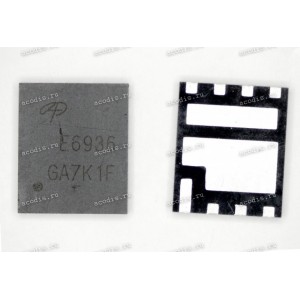 Микросхема Alpha&Omega AOE6936, E6936 QFN-8 Dual N-Channel MOSFET 30V 85A N-MOSFET x2; полевой; 30В; 35/67А; 9,6/15Вт; DFN5x6 