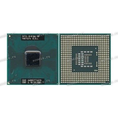 Процессор Socket P (PGA-478) Intel Core 2 Duo Mobile T6570 (p/n: SLGLL) (2.10GHz=200MHz x 10,5, 2Mb