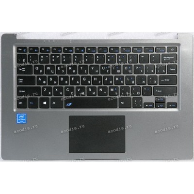 Keyboard Digma EVE 14 C410 ES4057EW + topcase MB27716023 YMS-0186-A VER:A0 SP14212 (Black/Silver/Matte/RUO)