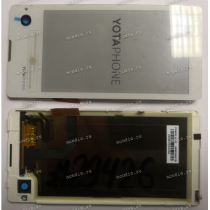 4.3 inch Yota YotaPhone 1 C9660 задний (eink+тач) белый с рамкой 640x360 LED NEW 4.3 inch Yota YotaPhone 1 C9660 задний (eink+тач) белый с рамкой 640x360 LED NEW
