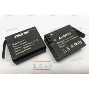 АКБ Digma DiCam 80C, DC870, 880, 890 (DC-L1, DC880, 3,7v, 35*33*11 мм, 900mAh) SP16353, SP22168 взаимозаменяем с #25979 SP12118 и с #26849 SP13452