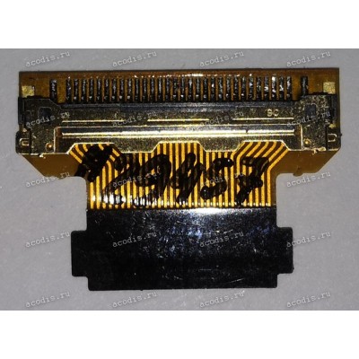 Переходник 30pin 19(15,1)mm шаг 0,5 мм к кабелю на 30pin 17(12,3)mm шаг 0,4 мм к матрице HQ-S30-30edp 