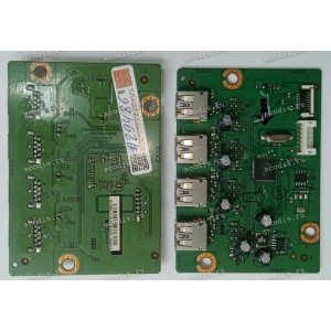 USB board Asus PA328Q 4*USB 3.0 (04020-01460300, 4H.1QH08.A00) QSIDA / 5E.2JS08.001, GL3520, AM37AA, Pm25LD512