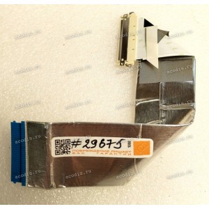 LCD LVDS FFC шлейф мониторный 30 pin обратный, шаг 1.0 mm, длина 177mm Asus A6420  (p/n:14010-00016700) 