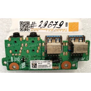 Audio & USB Board Asus N56JN, N56V(p/n: 60NB04Z0-AU1020-200, 3NNJ8AB0060)