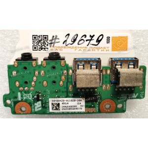 Audio & USB Board Asus N56JN, N56V(p/n: 60NB04Z0-AU1020-200, 3NNJ8AB0060) Audio & USB Board Asus N56JN, N56V(p/n: 60NB04Z0-AU1020-200, 3NNJ8AB0060)