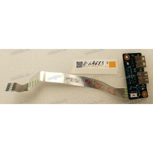 USB board & cable HP 250 G3, 2xUSB 2.0 (p/n: 455MKK32L01, ZSO51 NBX0001JX00)