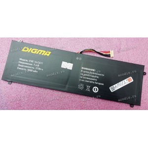 АКБ Digma EVE 14 C410 ES4057EW, EVE 14 C411 ES4058EW, С415, C420 ET4066EW (#29723 = #32219 (SP14085, SP14216, 35100190, 7,4v, 5000mAh, 10 pin)