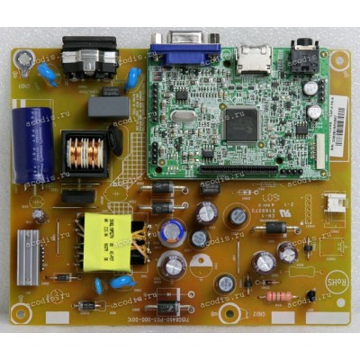 Mainboard & Плата БП AOC 21,5" 1920x1080 I2276VWM (215LM00052) (715G6475-C01-000-004L) (chip NOVATEK NT68781OMFG 1608-HD D9JTJ1) \ (715G6460-P03-000-001C) (E169373)