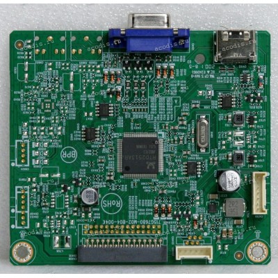 Mainboard Acer 21,5" 1920x1080 ET221Q bi, KA242Y bi (715G7680-M02-B04-004K VER. 1 - FFC connector) chip RTD2513AR