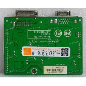 Mainboard Acer 17,0" 1280x1024 V173 Monitor Chassis L1124-1 48.7S602.011, E217670