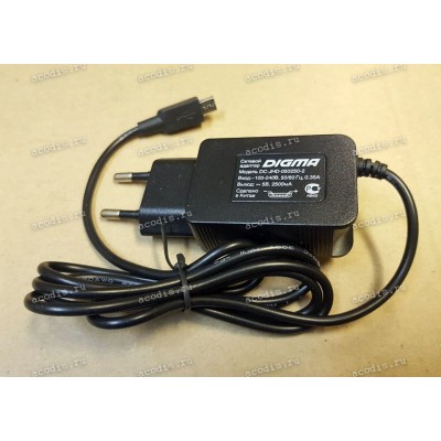 БП Digma 5V 2,5A MicroUSB DC-JHD-050250-2 чёрный