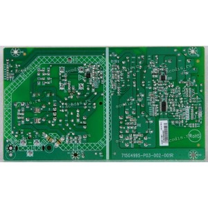 Плата БП Asus 19,5" VS207DE POWER BOARD AOC PLPCDA311EQX7 (04020-00850700, 715G4995-P03-002-001R) MP3394