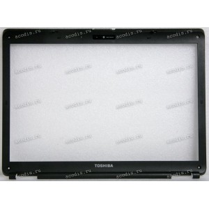 Верх. кр. рамка Toshiba Satellite L300 чёрная матовая (B0247001K10, V000130010)