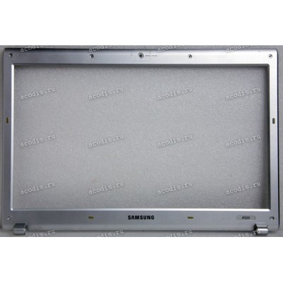 Верх. кр. рамка Samsung NP-R520 серебристая (BA75-02198B)
