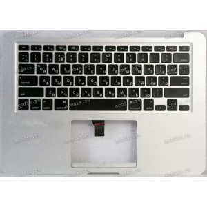 Palmrest Mac Book Air13 A1466 (2017) серебристый с НЕРАБОЧЕЙ BAD клавиатурой (069-9397-23)