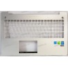 Palmrest Asus N550J, N550JV серебристая (13NB00K1AM0211, 13NB00K1AM0231, 13NB00K1AM0251, 13N0-P9A0211)