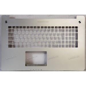 Palmrest Asus N750, N750J серебристый металл (13N0-PTA0211, 13NB0201AM0411)