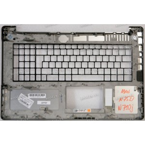 Palmrest Asus N750, N750J серебристый металл (13N0-PTA0211, 13NB0201AM0411)