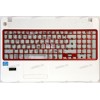 Palmrest Gateway NV52L, NV56R, Packard Bell TV43HC красно-белый (AP0NN000420) Palmrest Gateway NV52L, NV56R, Packard Bell TV43HC красно-белый (AP0NN000420)